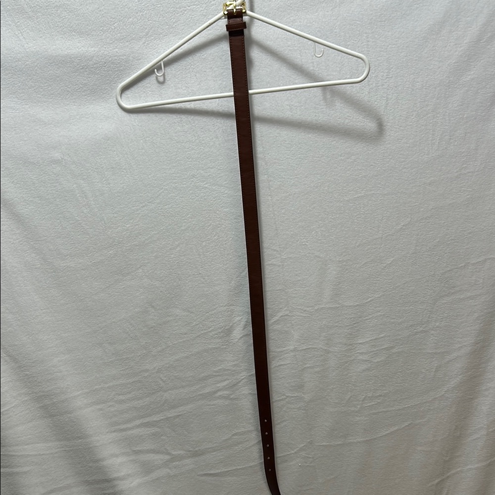 Michael Kors Brown Leather Belt
